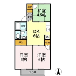 サニーハイツIの物件間取画像